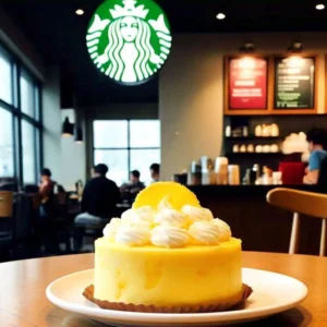 Starbucks Pineapple Cloud Cake