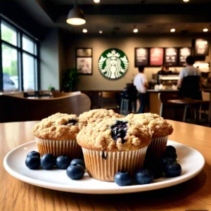 Starbucks Starbucks Blueberry streusel muffins