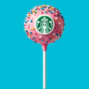 Starbucks Birthday Cake Pop