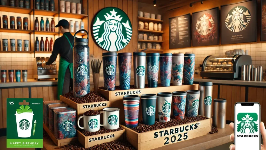 Starbucks Merchandise 2025 – The Perfect Gift for Coffee Lovers