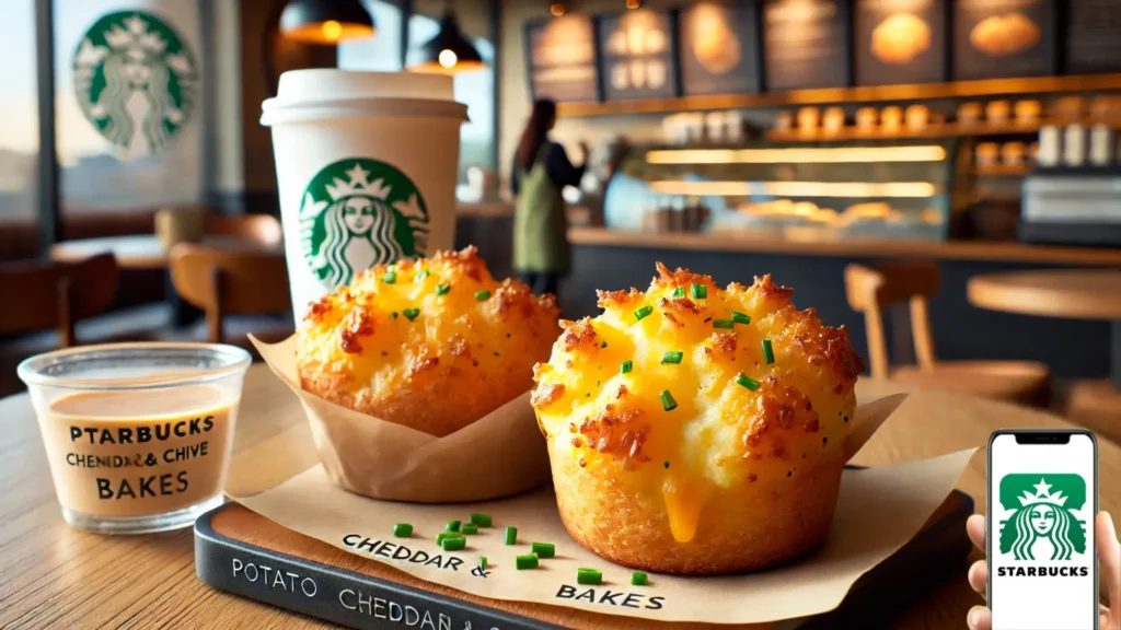 Starbucks Potato Cheddar and Chive Bakes