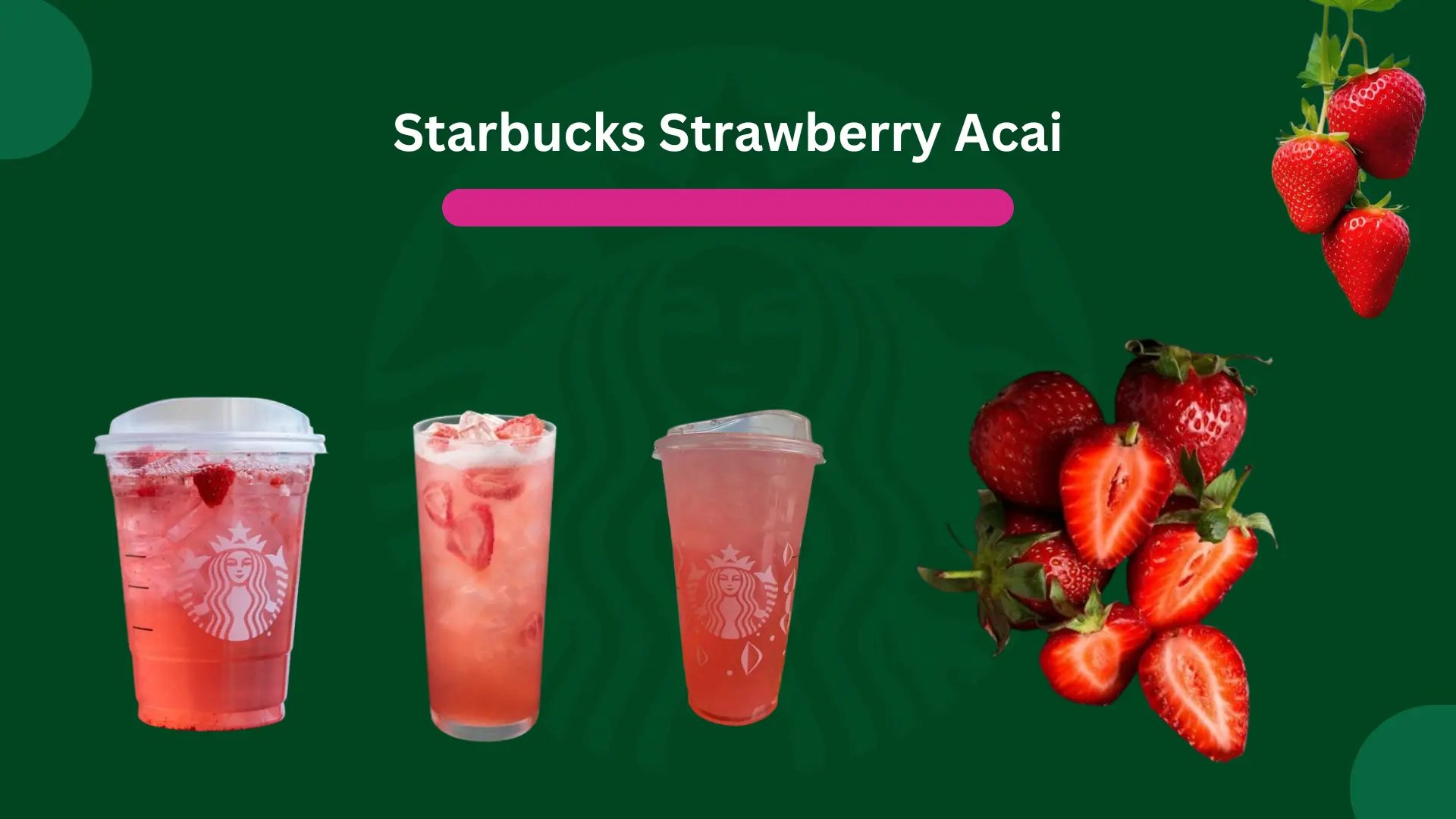 Starbucks Strawberry Acai