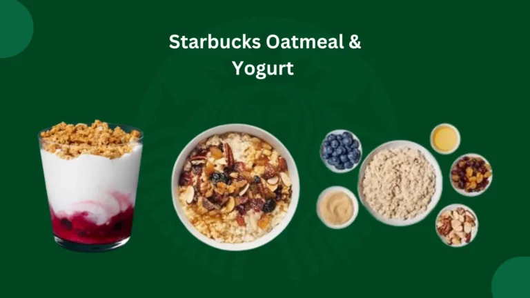 Starbucks Oatmeal & Yogurt