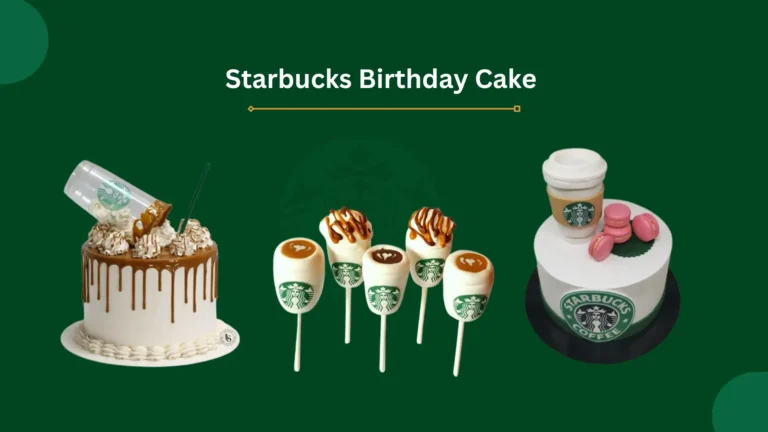 Starbucks Birthday Cake