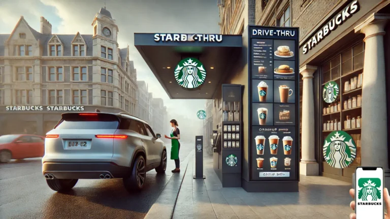 Starbucks Drive Thru locations UK