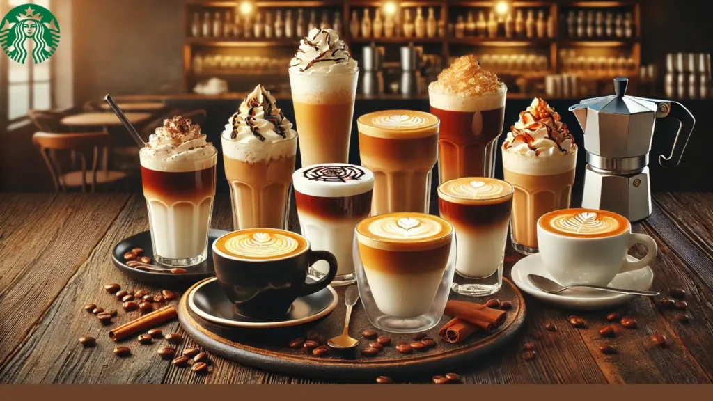 Beverages containing coffee and espresso