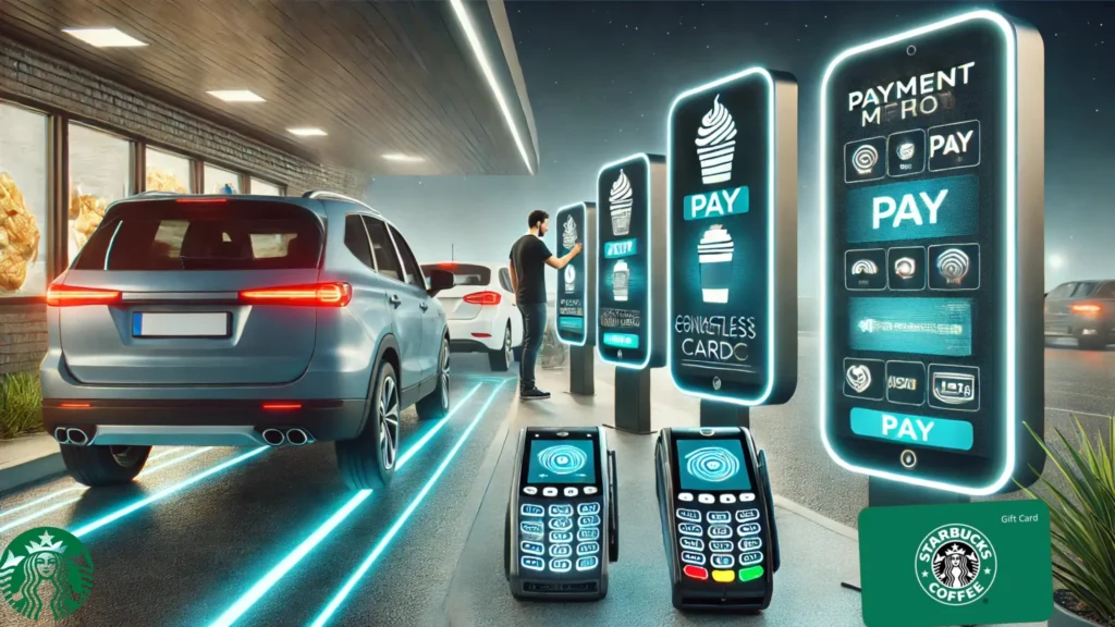 Drive Thru Payment Methods and Digital Ordering