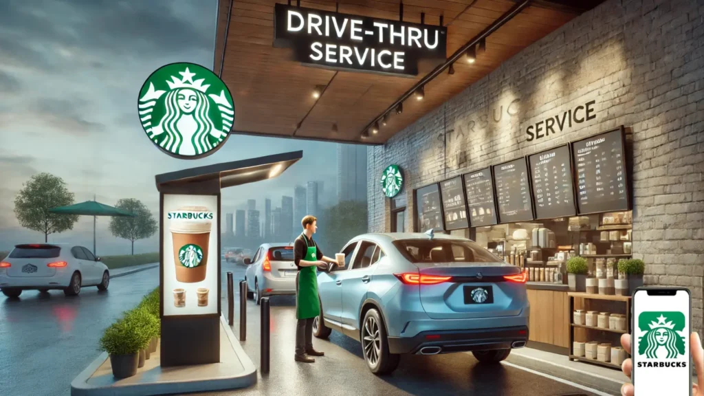 Starbucks Drive-Thru Service