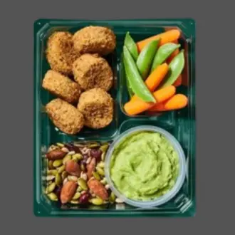 Chickpea Bites and Avocado Protein Box