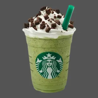 Matcha Green Tea Flavored Frappuccino