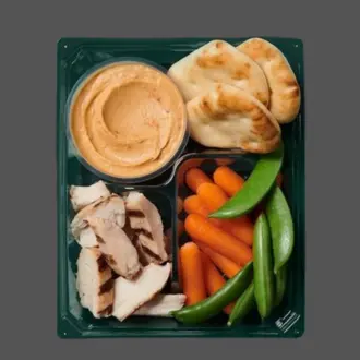 Chicken and Hummus Protein Box