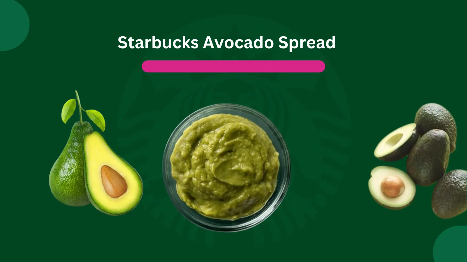 Starbucks Avocado Spread