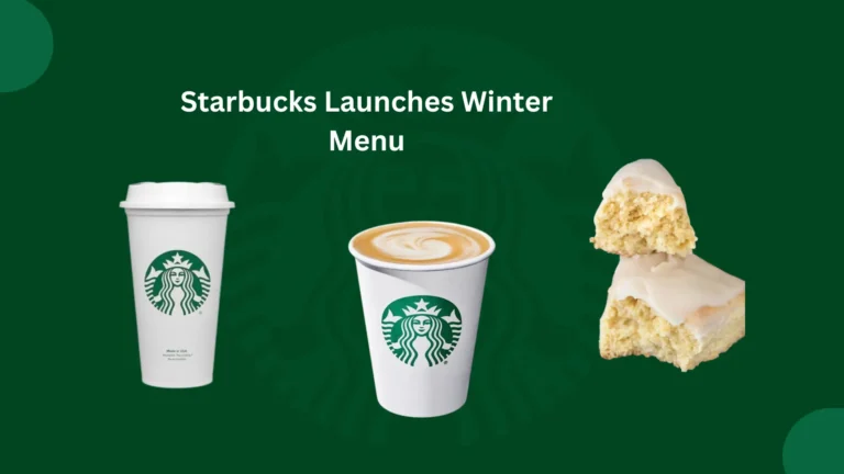 Starbucks launches winter menu,